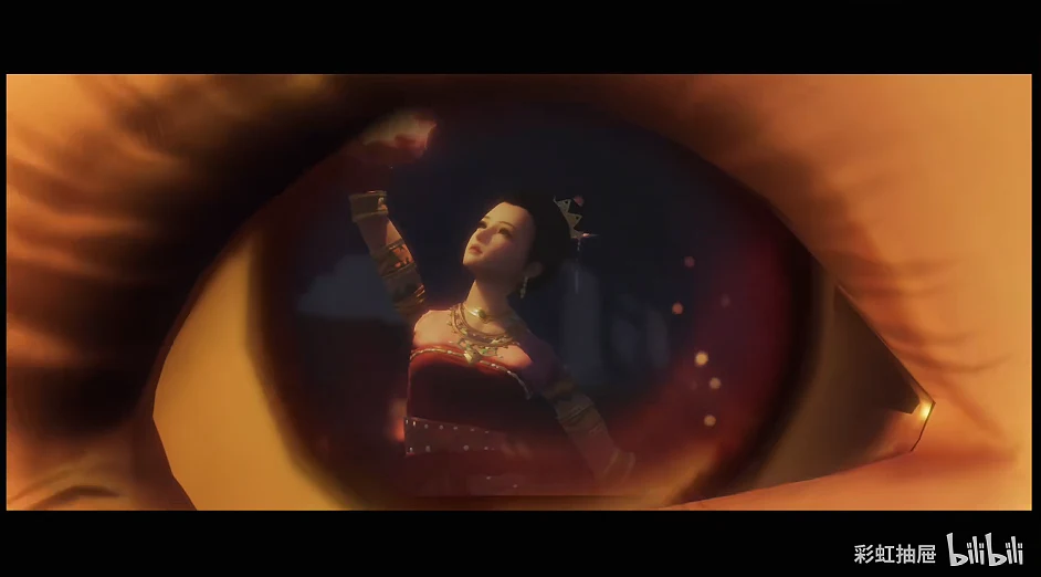 Shot 12: the dancer reflected in the child’s eye