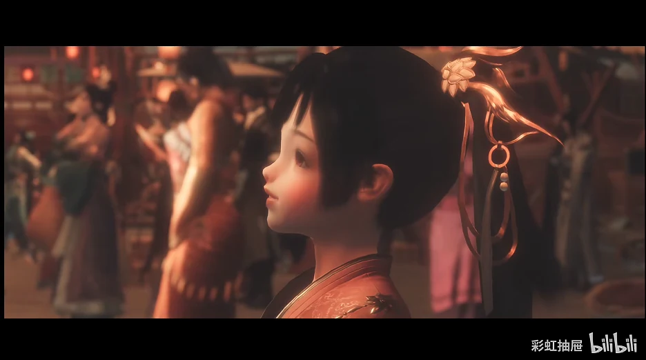 Shot 16: transition into the opening city scene