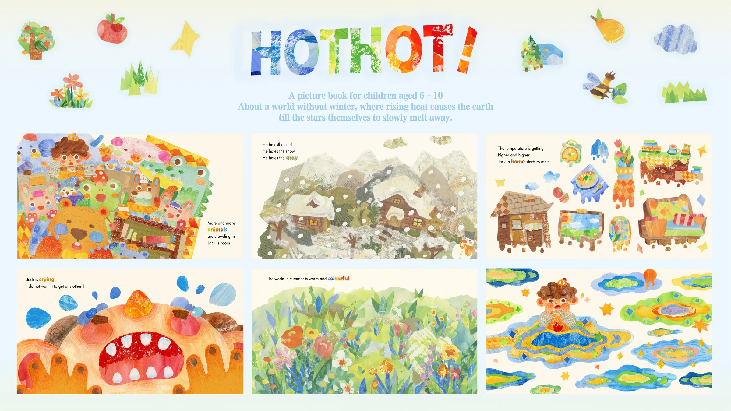 HOTHOT picture book pages